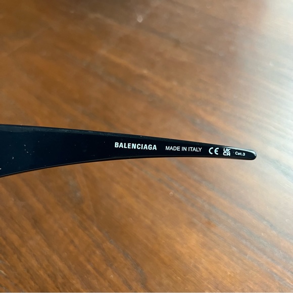 Balenciaga Reverse Xpander Rectangle Sunglasses - Picture 7 of 11
